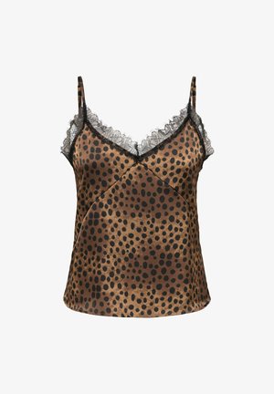 ONLY, CAMISOLE TOP ONLMENUS CAMISOLE TOP - Débardeur - black