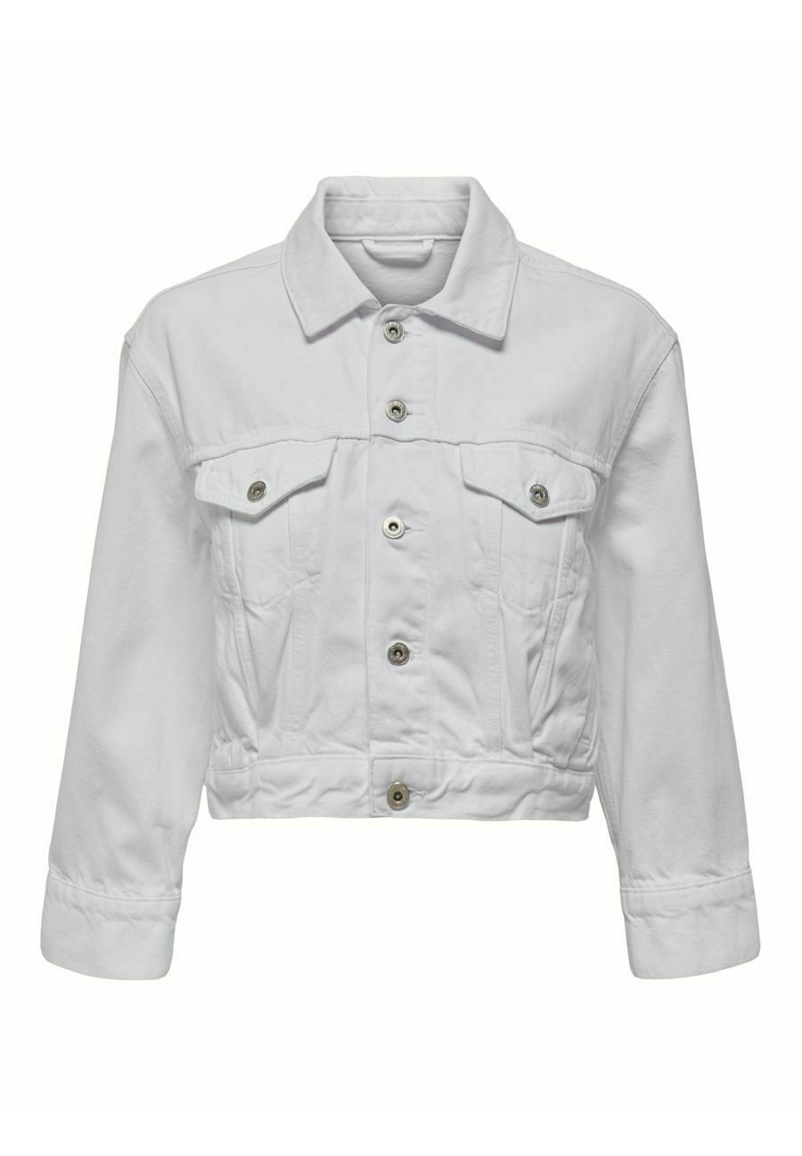 Donna Giacche e blazer ONLY ONLJAGGER LIFE - Giacca di jeans - white/bianco Donna Giacche e blazer ONLY ONLJAGGER LIFE - Giacca di jeans - white/bianco
