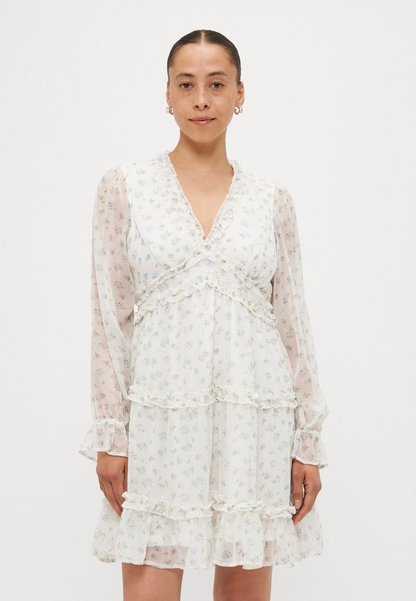 VMSMILLA FRILL SHORT DRESS - Freizeitkleid