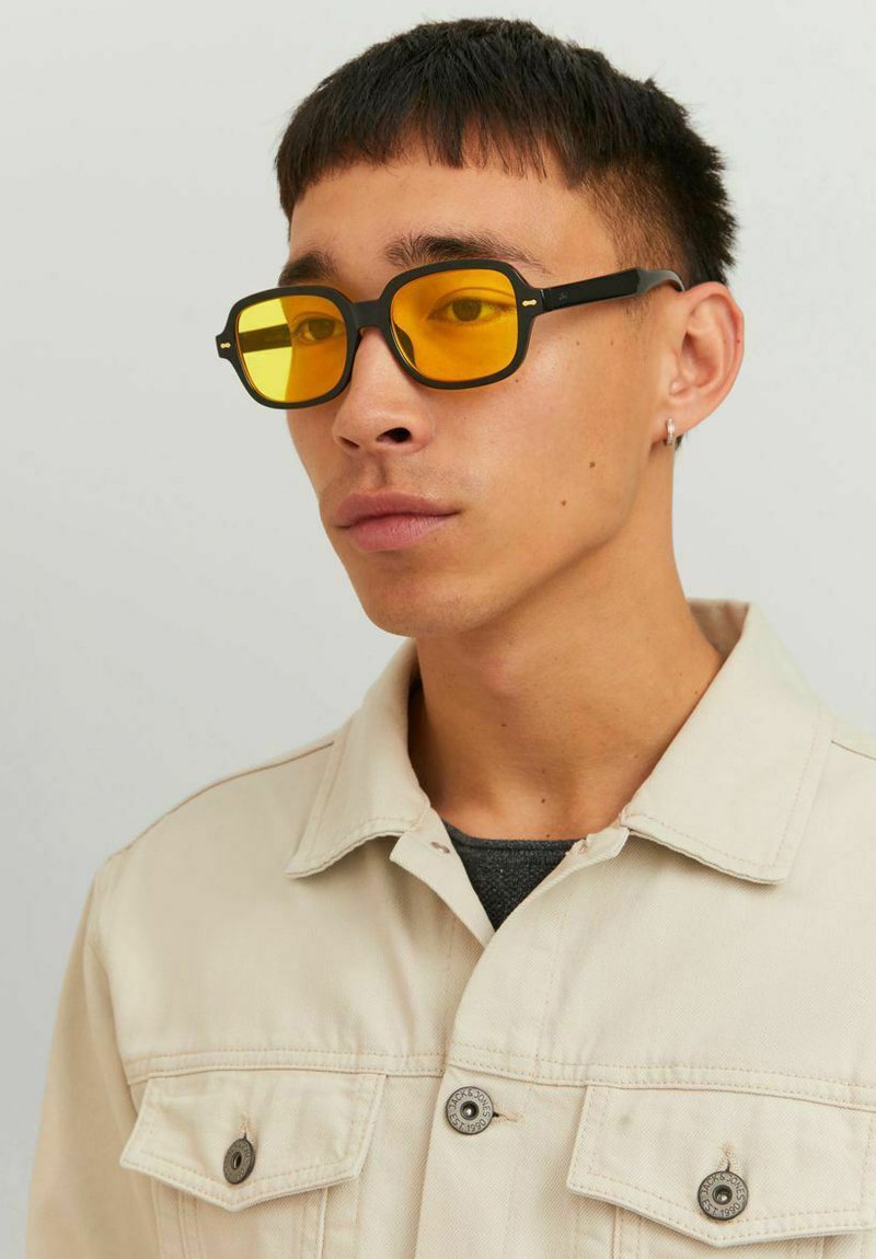 Jack & Jones Okulary przeciwsłoneczne/żółty Zalando.pl