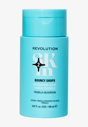 SKIN by Revolution REVOLUTION SKIN BOUNCY DROPS TREMELLA MUSHROOM HYDRATING JELLY TONER ESSENCE - Ansiktstoner