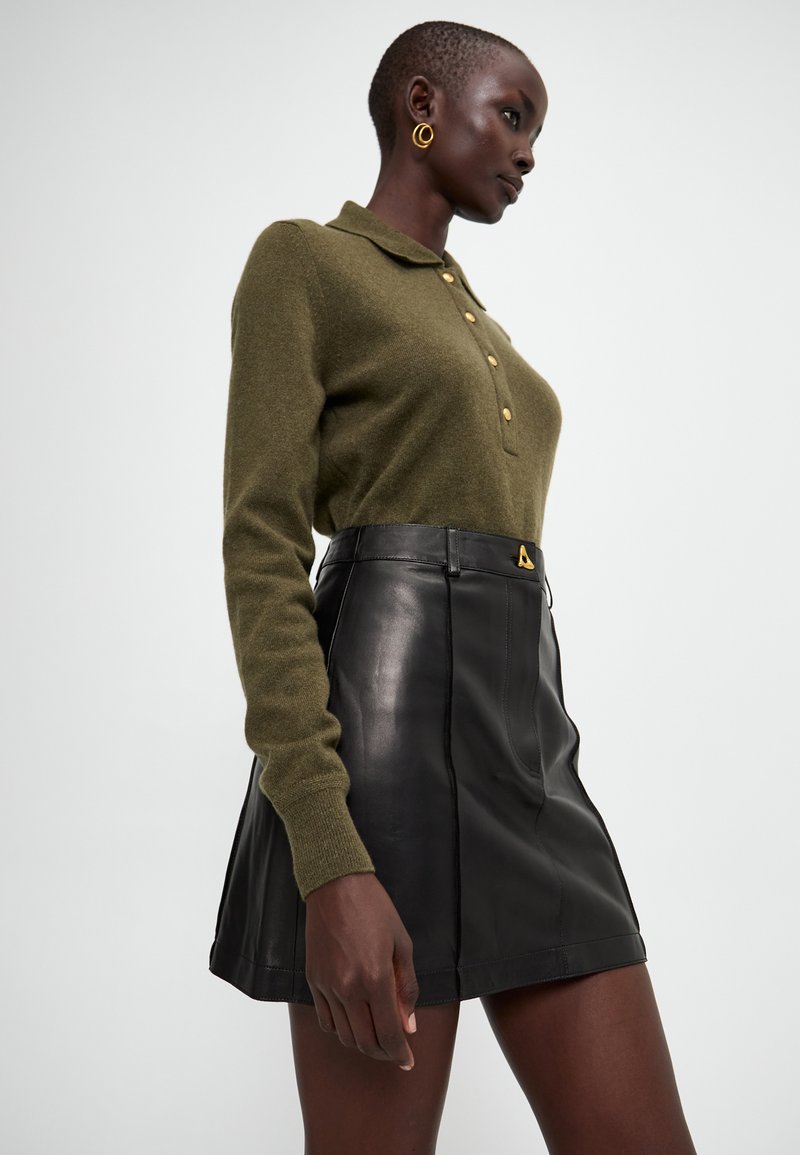 AERON RUDENS SKIRT - A-line skirt - black