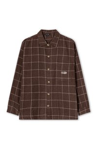 MILTON CHECKED UNISEX - Pogājama blūze - brown