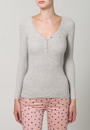 Camiseta de manga larga - mottled grey