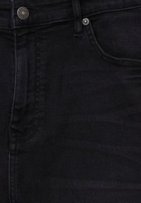 PULL&BEAR BASIC CARROT - Jeans Tapered Fit - black