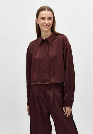 EMELE-M - Bluza s gumbima - bordeaux