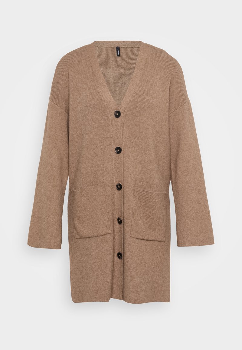 Only Tall Vest beige mêleerd