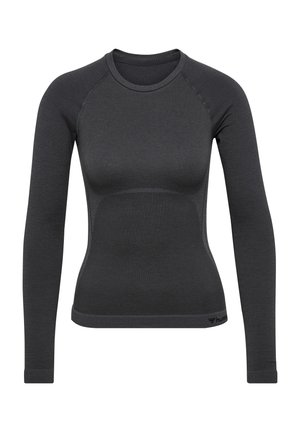 SEAMLESS TIGHT  - T-shirt à manches longues - ebony