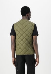 Replay QUILTED PUFFER VEST - Liivi - mud green