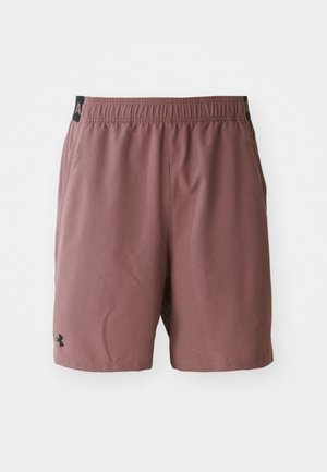 Under Armour VANISH WOVEN - Korte sportsbukser - maroon mist/black