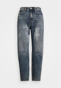 HIGHT-RISE BARREL JEAN - Straight leg jeans - haze wash