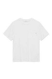 BOBBY POCKET - T-shirts - white