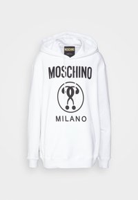 MOSCHINO Jersey con capucha - white