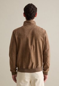 PIOMBO Giacca di pelle - tobacco brown