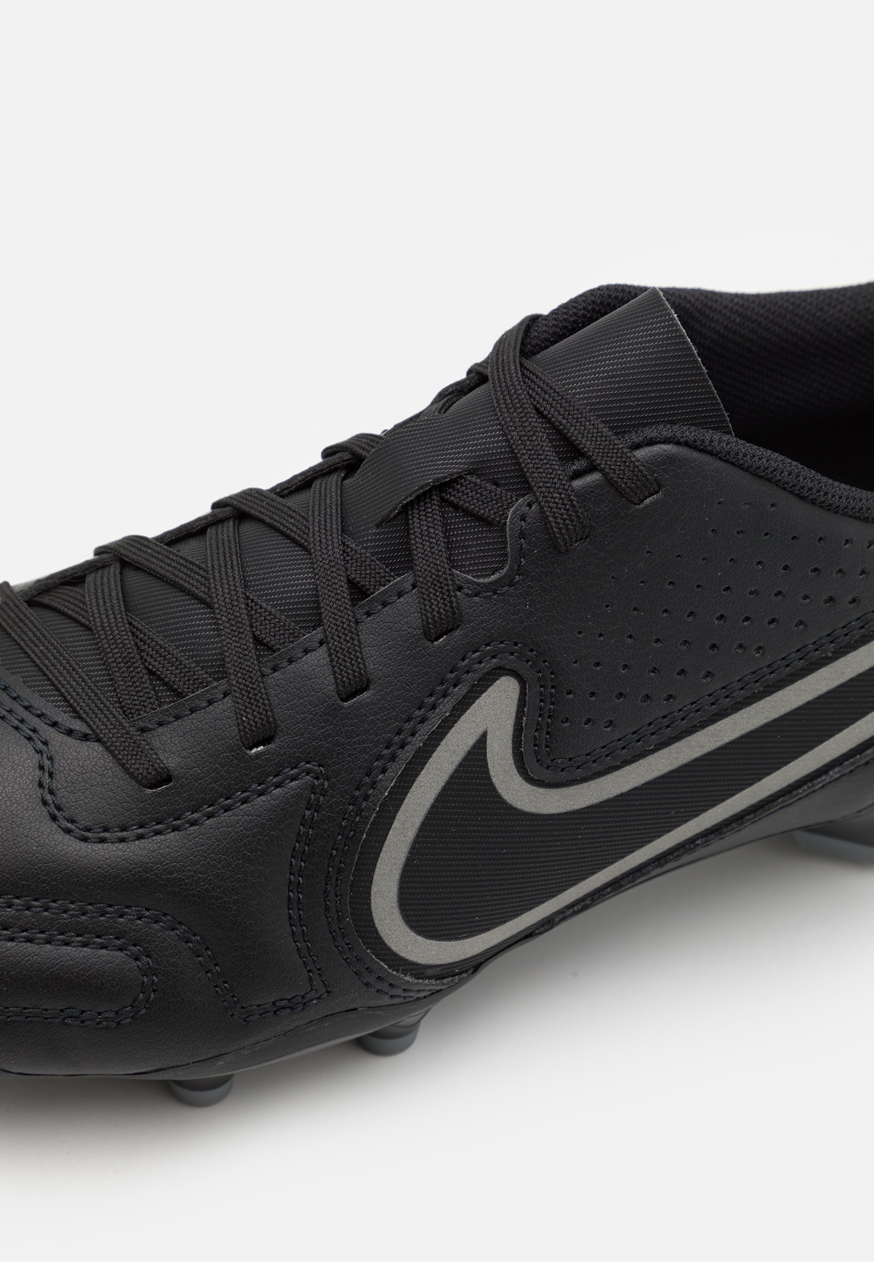 Nike Performance TIEMPO LEGEND 9 CLUB FG/MG - Voetbalschoenen met kunststof  noppen - black/iron grey/metallic bomber gry/Zwart - Zalando.nl