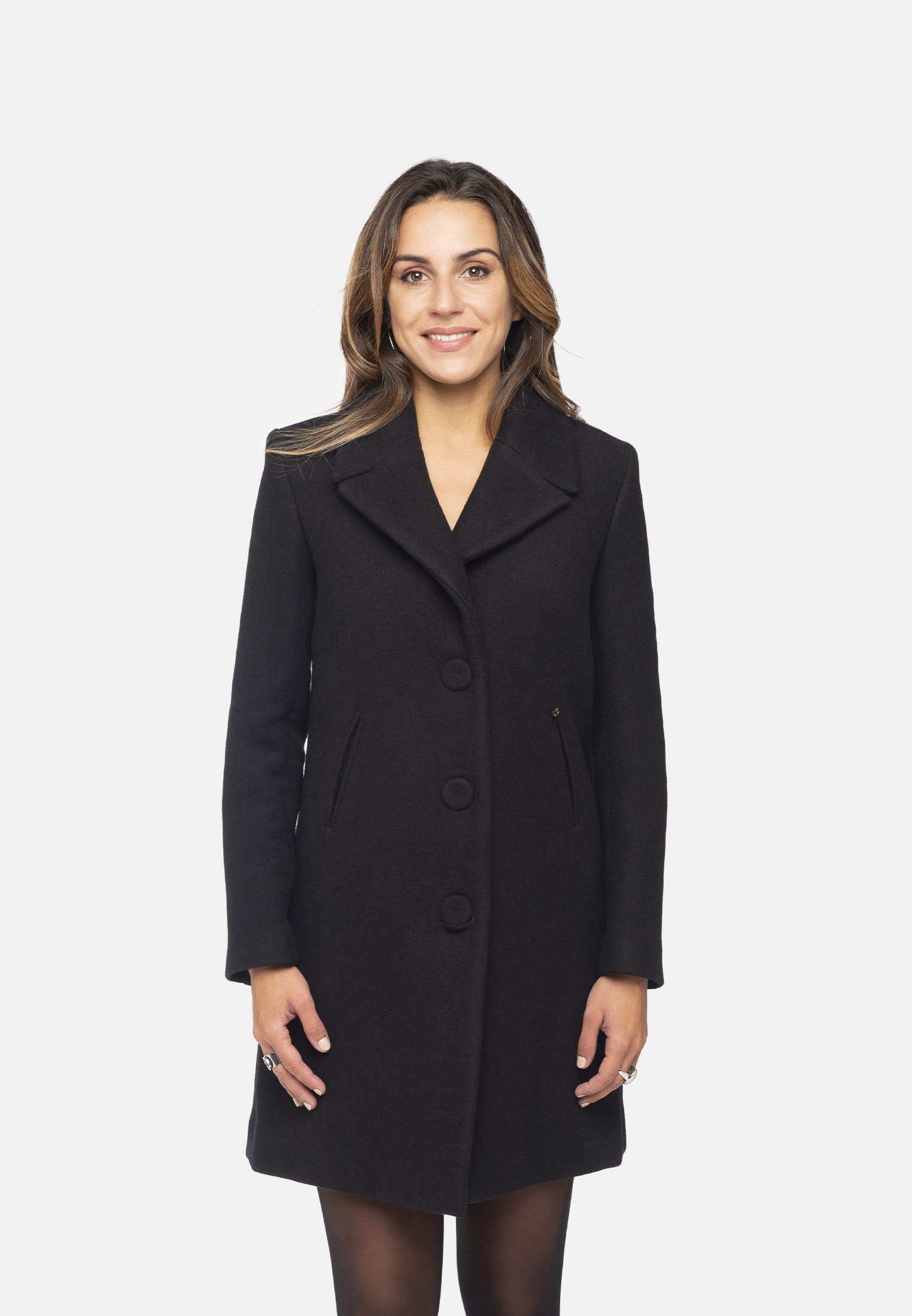 NeroGiardini Cappotto classico nero