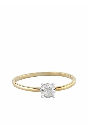 ILLUSION DIAMOND SOLITARE  - Ring - gold-coloured