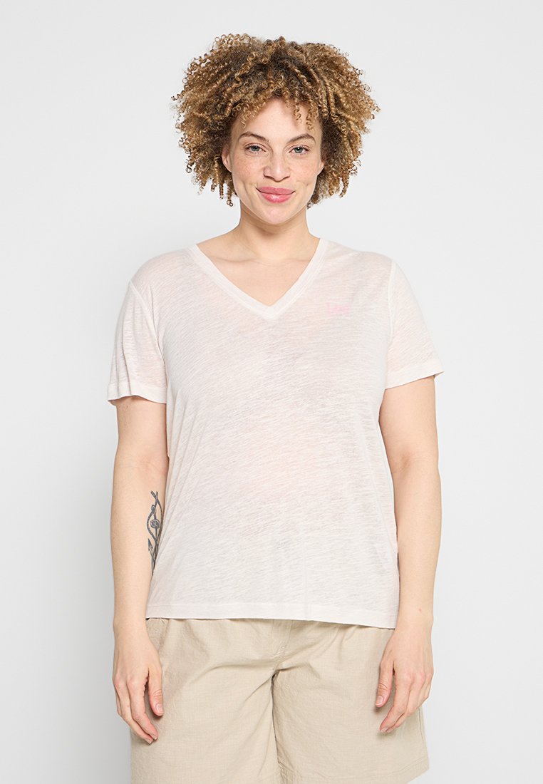 Lee T-shirt basic beige