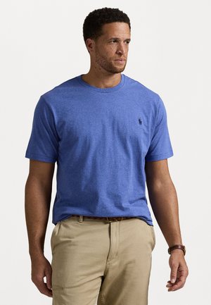 JERSEY CREWNECK T-SHIRT - Tricou basic - faded royal heather