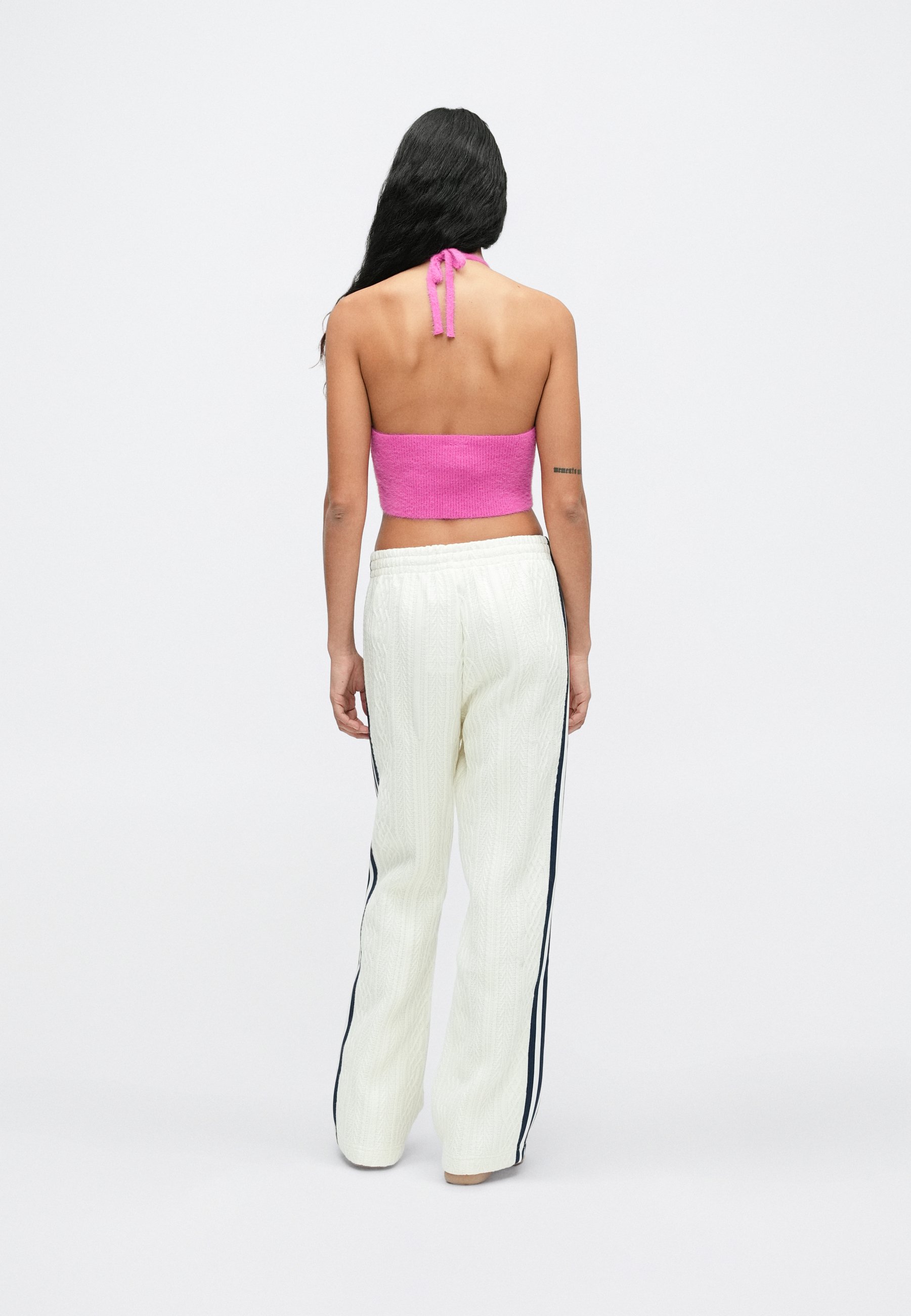 adidas Originals CLASSIC - Pantaloni de trening - off-white/alb