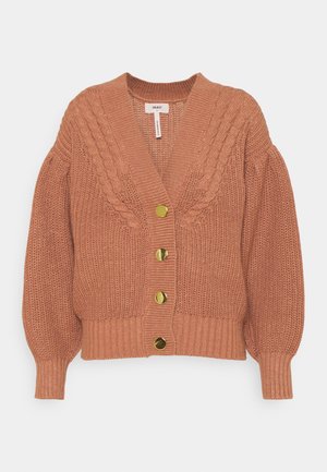 OBJBIRGITHA CARDIGAN - Cardigan - withered rose
