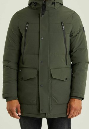 Winterjacke - dark green