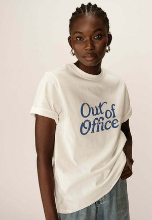 PRELUDE - T-shirt imprimé - ecru