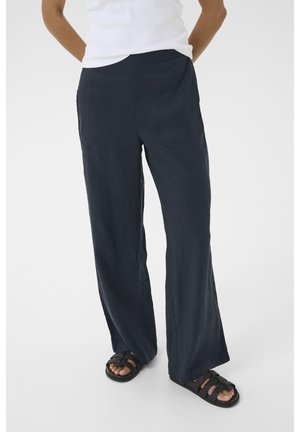 Trousers - dark navy
