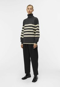Object OBJRAY ROLL NECK  - Maglione - dark grey melange