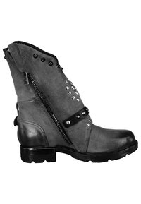 A.S.98 ELEGANTE ARCHE - Cowboy/biker ankle boot - anthracite grey