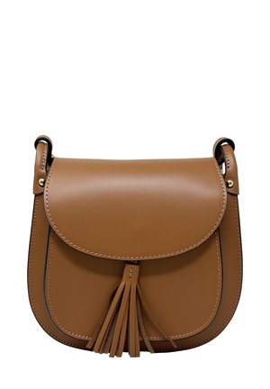 LISCIA A SPALLA - Borsa a tracolla - cuoio