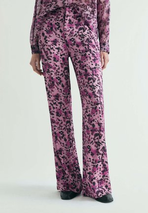 SCALPERS PRINT  - Pantalones - mauve