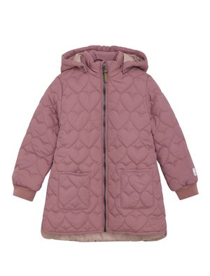 QUILTED LONG  - Vinterjacka - withered rose