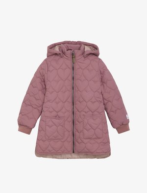 Minymo QUILTED LONG - Winterjas - withered rose
