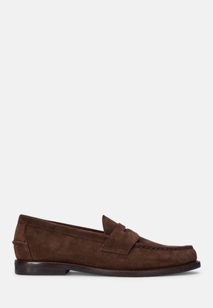 Polo Ralph Lauren ALSTON SUEDE PENNY LOAFER - Obuća za navlačenje - dark brown