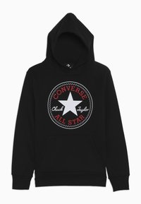 Converse CHUCK PATCH HOODIE - Felpa con cappuccio - black