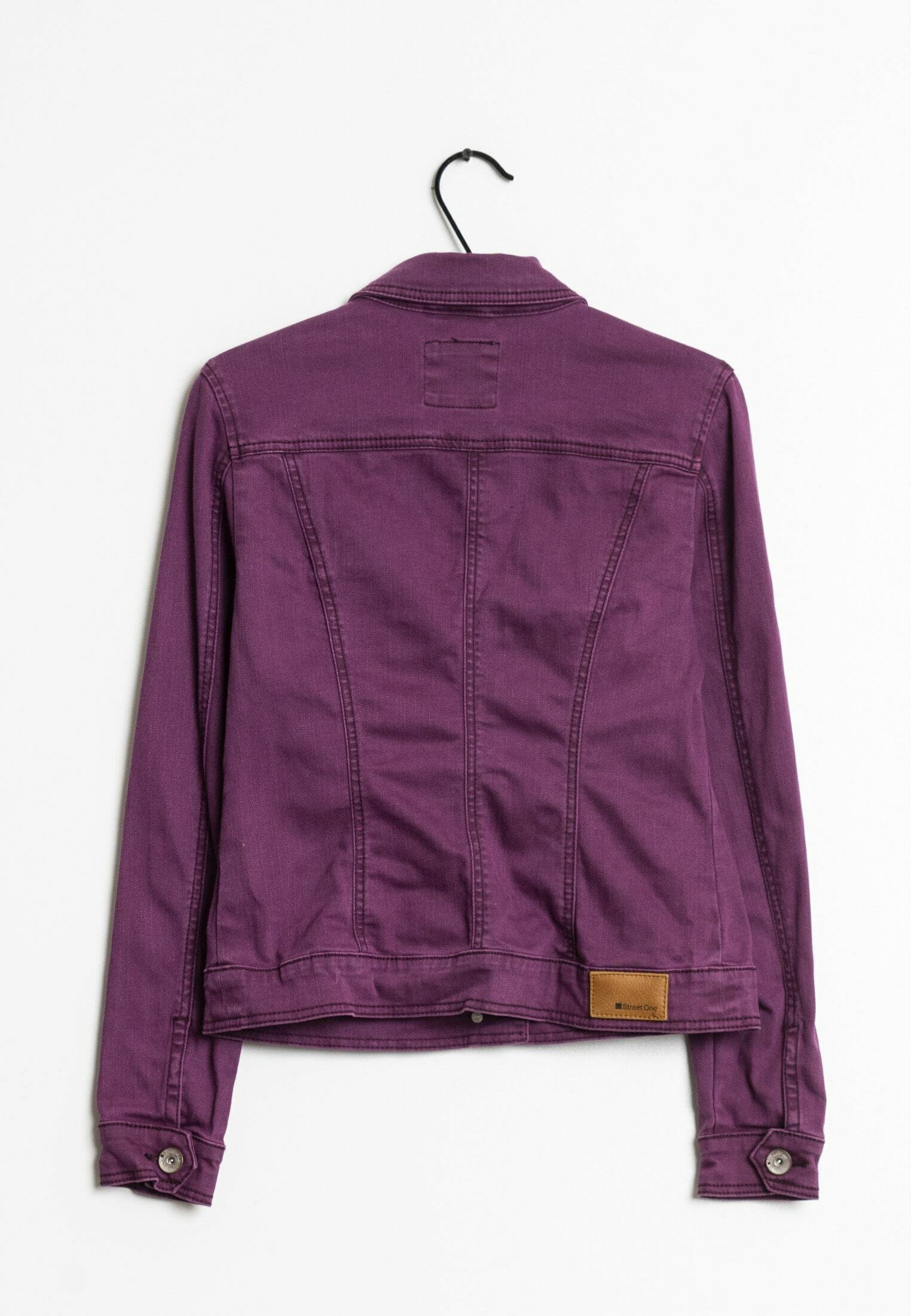 Street One Denim jacket - pink/dark 