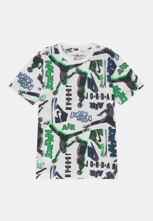 THROW BACK TEE - T-shirt imprimé - white