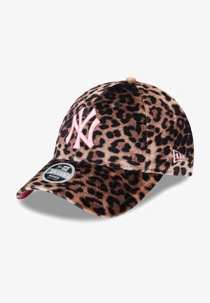 New Era LEO 9FORTY - Cappellino - camel white-rose