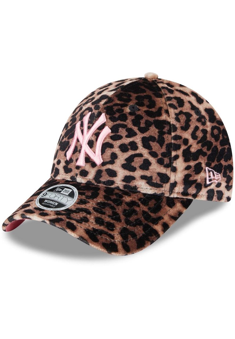 New Era LEO 9FORTY - Cappellino - camel  white-rose