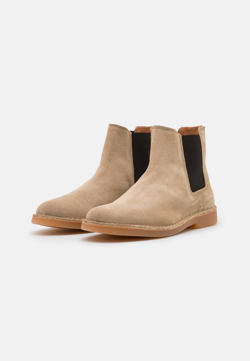 Selected Homme Slhroyce Chelsea Boot Classic Ankle Boots Tigers Eye Beige Zalando De