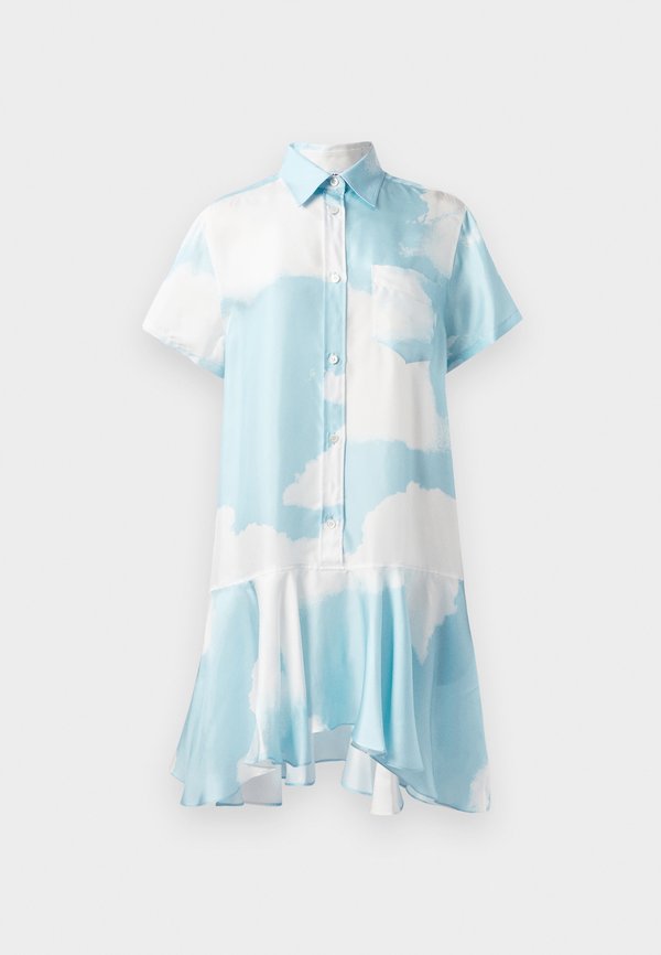 ALL OVER CLOUD PRINT DRESS - Shirt dress4