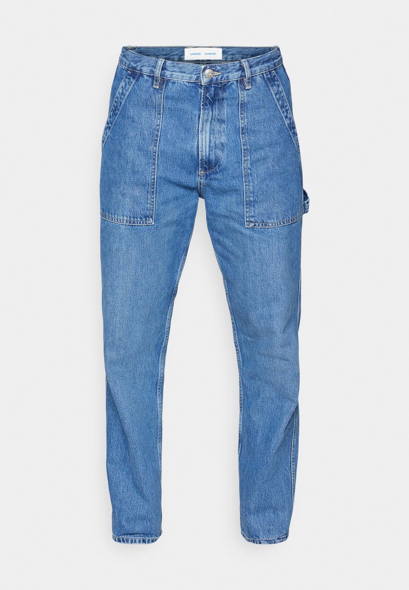 Samsøe Samsøe Relaxed fit jeans blauw denim/bluedenim