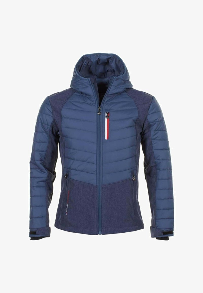 Peak Mountain Veste softshell - bleu