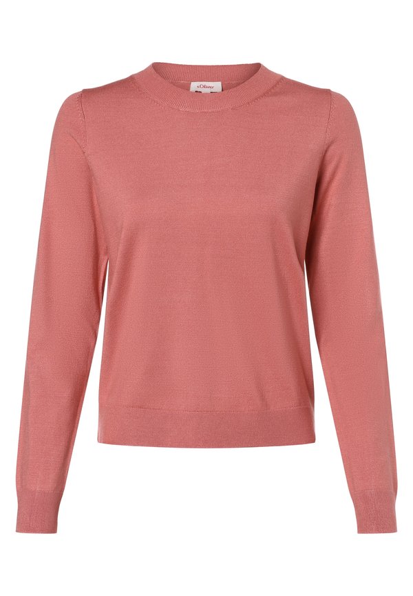Strickpullover - rosenholz