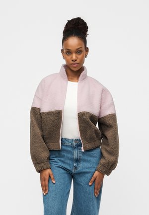 Fleecejakke - pale lilac/walnut