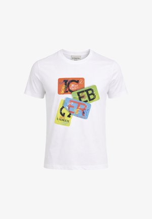 Iceberg, TEE SHIRT - T-shirt con stampa - white