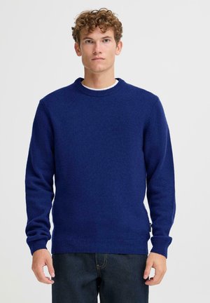 KARL CREW NECK BOUNTY - Jumper - medieval blue melange