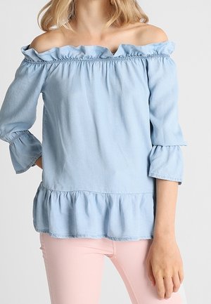 Blouse - light-blue denim
