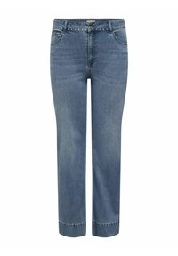 Trapezaste traperice - medium blue denim